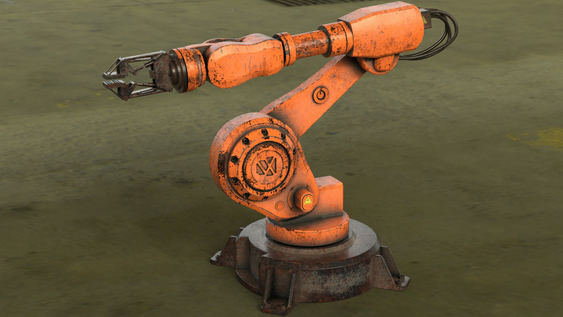 MS_Substance_robot_arm_rusted_wear_back_AO_BG